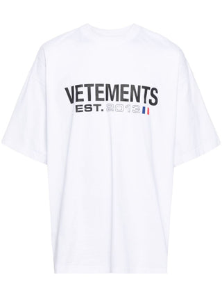 Vetements T-shirts And Polos White