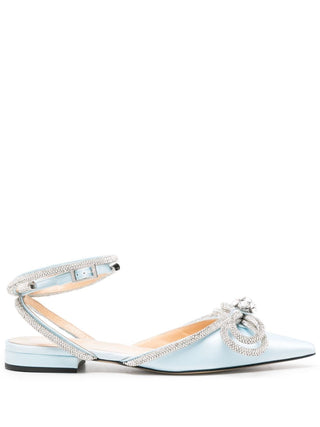 Mach & Mach Pre Flat Shoes Clear Blue