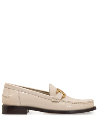 Ferragamo Flat Shoes White