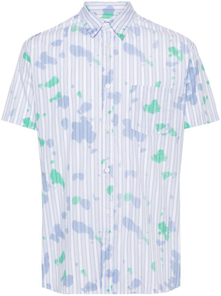 Comme Des Garcons Shirts Clear Blue