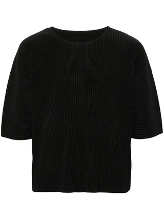 Homme Plisse' Issey Miyake T-shirts And Polos Black