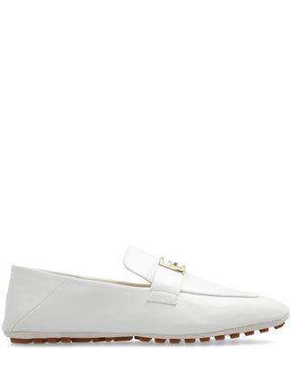 Fendi Flat Shoes White