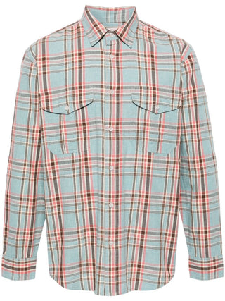 Filson Shirts Clear Blue