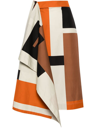 Fendi Skirts Orange