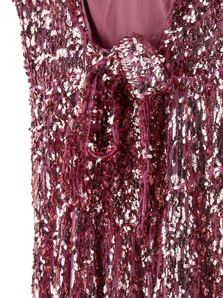 Sequin Midi Dress