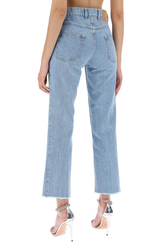 Low-waisted Cropped Jeans