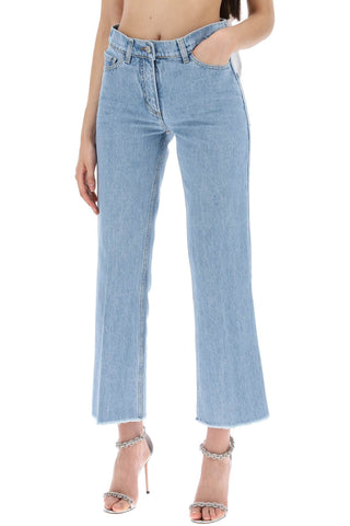 Low-waisted Cropped Jeans