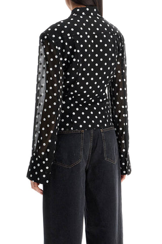 Chiffon Blouse With Sequins