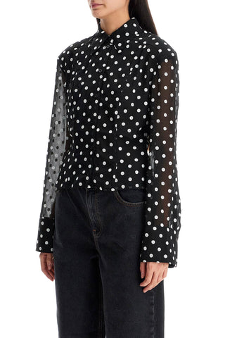 Chiffon Blouse With Sequins