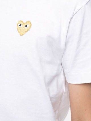 Comme Des Garcons Play T-shirts And Polos White