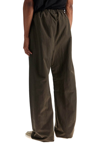 Textured Nylon Utility Pants For Versatile