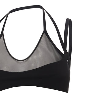 The Attico Top Black