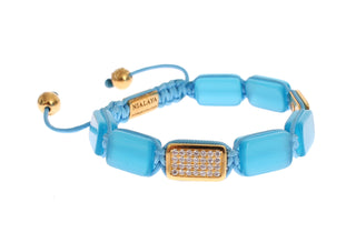 Elegant Blue Opal & Diamond-studded Bracelet - Luxury for You