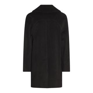 Alexander Mcqueen Coats Black