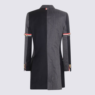 Thom Browne Jackets Blue