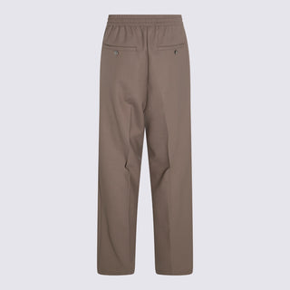 Ami Paris Trousers Beige