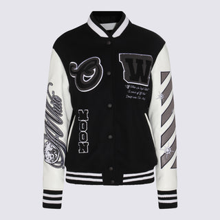 Off-white Jackets Black