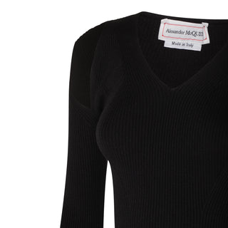 Alexander Mcqueen Sweaters Black