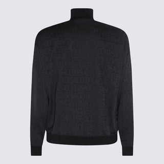 Versace Sweaters Black