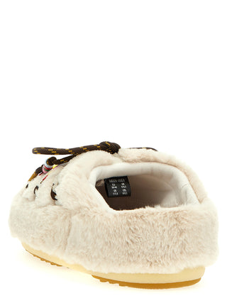 Faux-fur Beads Mules