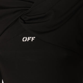 Off-white Dresses Black