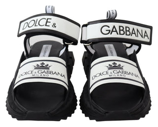 Super King Slider Sandals In Monochrome