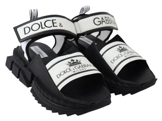 Super King Slider Sandals In Monochrome