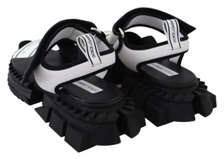 Super King Slider Sandals In Monochrome