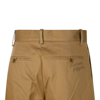 Maison Kitsune' Trousers Beige