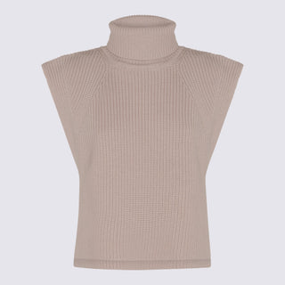 Marant Etoile Sweaters Beige