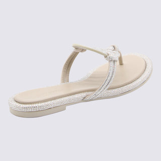 Tory Burch Flat Shoes Silver