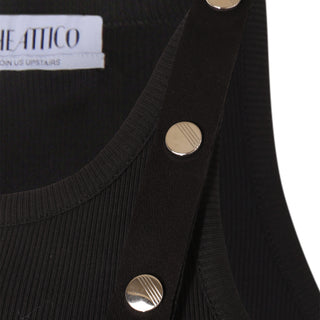 The Attico Top Black