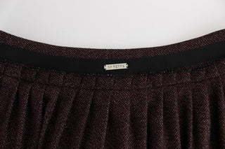 Chic Purple Mini Skirt For Elegant Evenings - Luxury for You