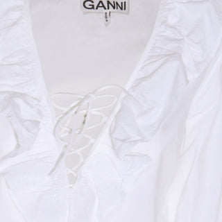 Ganni Shirts White