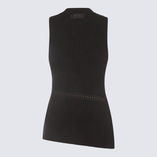 The Attico Top Black