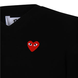 Comme Des Garcons Play Sweaters Black