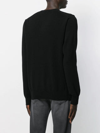 Comme Des Garcons Play Sweaters Black