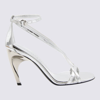 Alexander Mcqueen Sandals Silver