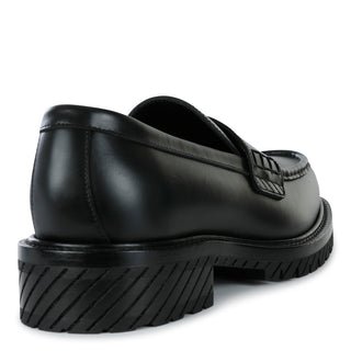 Off-white Flat Shoes Black