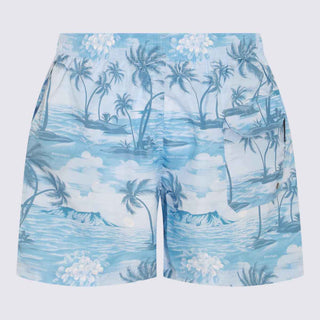 Palm Angels Sea Clothing Blue