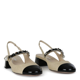 Miu Miu With Heel Beige