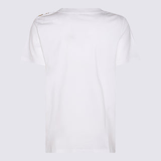 Balmain T-shirts And Polos White