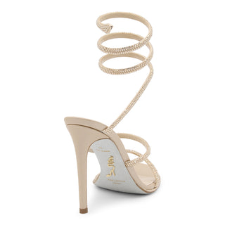 René Caovilla Sandals Golden