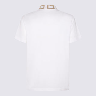 Versace T-shirts And Polos White