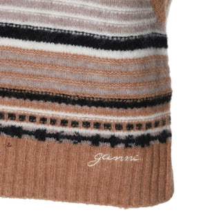 Ganni Sweaters Brown