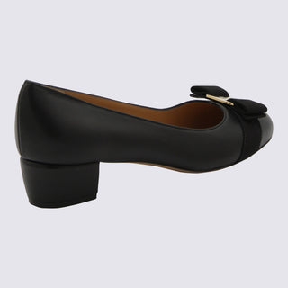 Ferragamo With Heel Black