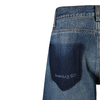 Alexander Mcqueen Jeans Blue