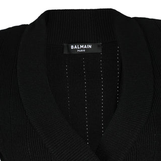 Balmain Sweaters Black