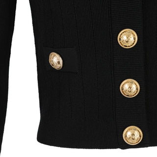 Balmain Sweaters Black