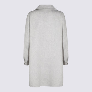 Brunello Cucinelli Coats Light Grey